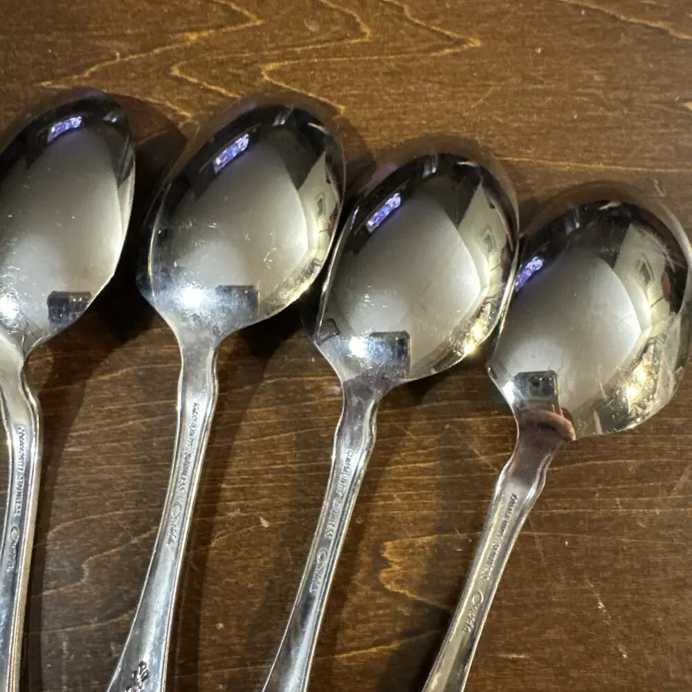 8 Tablespoons - Oneida Community Louisiana Stainless Flatware